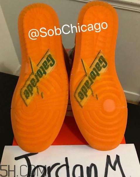 air jordan 1 gatorade佳得樂橙色版發(fā)售時間_多少錢？