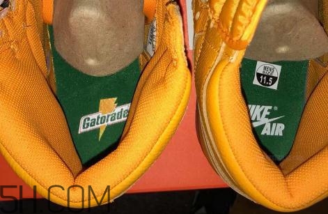 air jordan 1 gatorade佳得樂橙色版發(fā)售時間_多少錢？