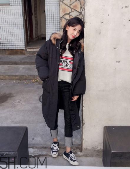 長款棉衣如何搭配？長款棉服搭配圖片