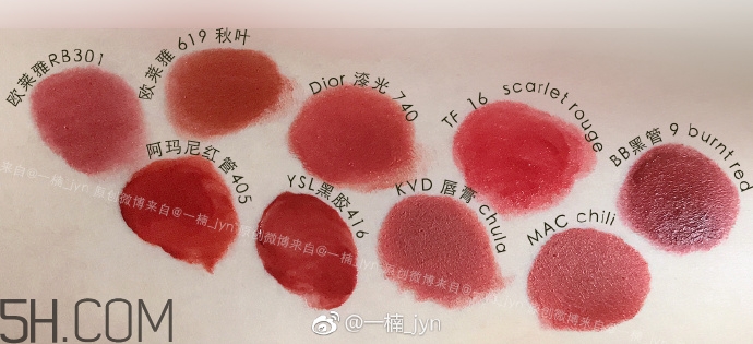 歐萊雅619和迪奧740像嗎？歐萊雅619秋葉和迪奧740對(duì)比