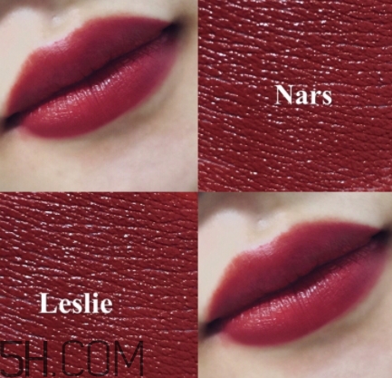 nars leslie張國榮色是什么顏色？nars leslie口紅試色