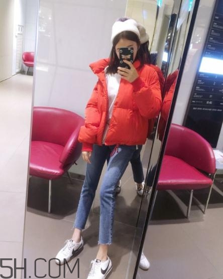 紅色棉襖怎么搭配？紅色棉服搭配圖片