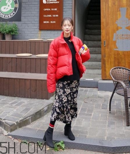 紅色棉襖怎么搭配？紅色棉服搭配圖片