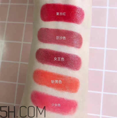 yumyum口紅多少錢(qián)？yumyum口紅色號(hào)試色