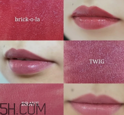 mac twig和brick o la一樣嗎？mac twig和brick o la試色對比