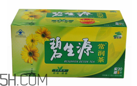 碧生源常潤茶能祛痘嗎？碧生源常潤茶能排毒嗎？