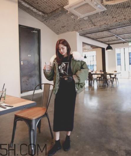 棉服搭配長裙好看嗎？棉襖搭配長裙圖片