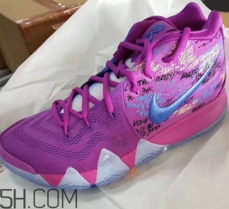 nike kyrie 4 multi color鴛鴦配色實(shí)物諜照什么樣？