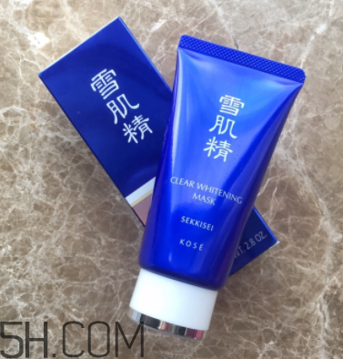 雪肌精美白黑面膜是撕拉面膜嗎？適合什么膚質(zhì)？