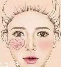 腮紅怎么涂才能避免成為福娃？這些方法要記牢