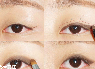 單眼皮怎么化大眼妝？媲美開眼角的大眼妝