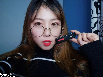 ysl圣羅蘭黑管唇釉哪個顏色好看？持久度加分