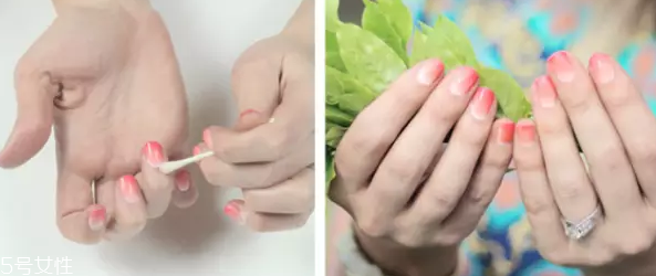 漸變指甲怎么配色？溫暖配色教程