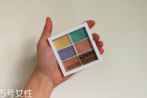 NYX6色遮瑕盤好用嗎？超高遮瑕力