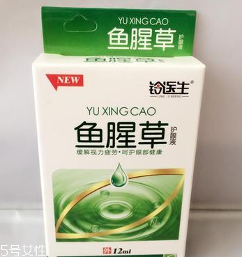 魚腥草滴眼液可以滴耳朵嗎？
