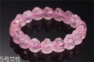 粉水晶手鏈一般多少錢？?jī)r(jià)值取決于成色