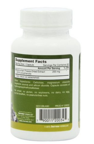 jarrow formulas黑加侖精華膠囊怎么樣？