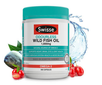 swisse魚油一天吃幾粒？一天一到兩粒
