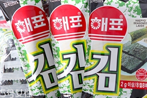 海牌海苔多少錢？韓國海牌海苔好吃嗎？