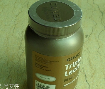 gnc卵磷脂一天吃幾粒？