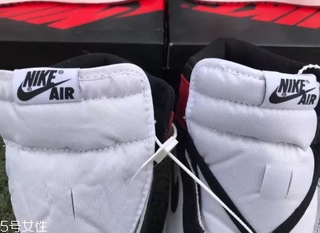 aj 1黑腳趾真假對(duì)比 aj1黑腳趾真品原來(lái)這樣鑒定