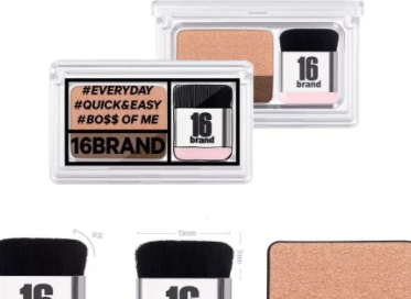 sixteen眼影怎么樣？sixteen 16brand眼影評測