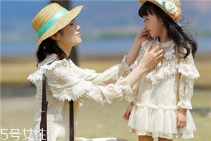 夏天母女裝怎么搭配？夏季母女裝搭配圖片