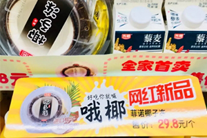 全家椰子凍多少錢一個(gè)？全家網(wǎng)紅椰子凍哪里買