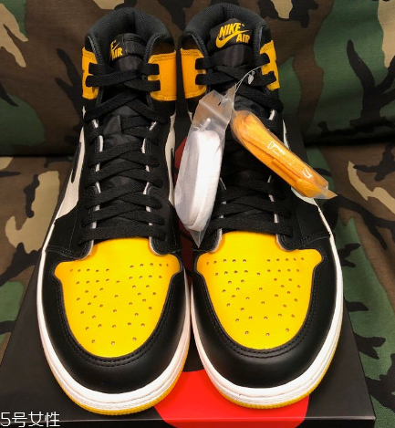 aj1黑黃腳趾會(huì)發(fā)售嗎？aj1黑黃腳趾實(shí)物曝光