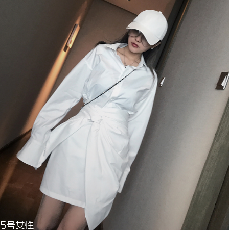 襯衫裙怎么穿好看？襯衫裙穿搭圖片