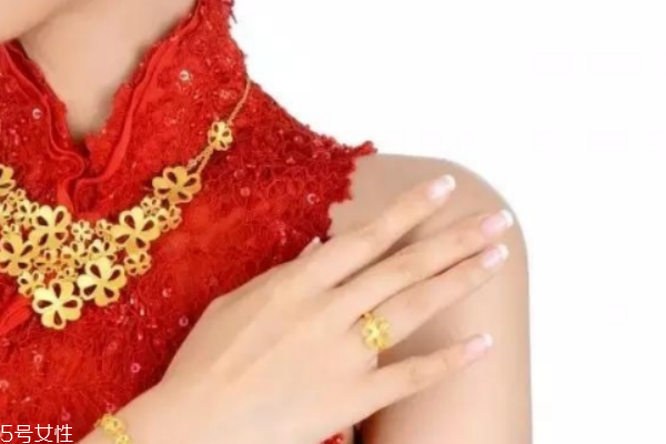 結婚買三金還是五金 看經濟狀況